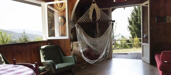 Beautiful mountain chalet, overlooking Lake Garda, near Verona Free Wifi