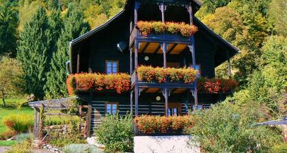 Apartamento en villa de estilo Art Nouveau en el lago Ossiach con acceso gratuito al lago