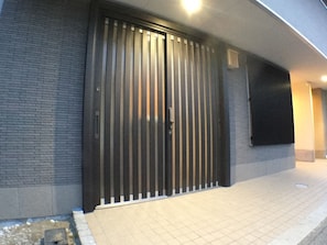 Fachada de la propiedad