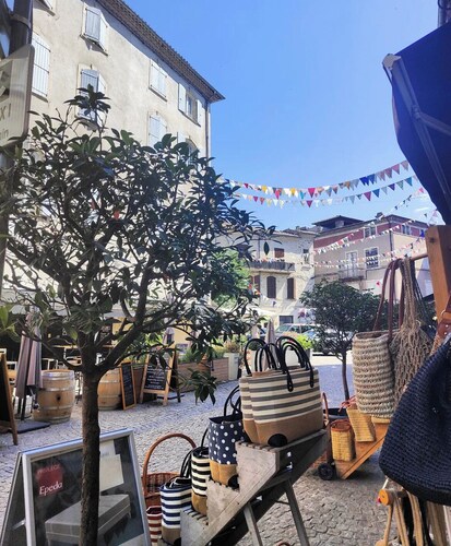 Villa Sud Ardèche Les Vans  Haut Standing plein sud,piscine privée,jardin arboré