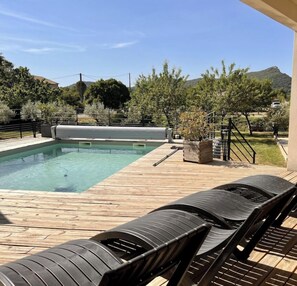 Una piscina climatizada