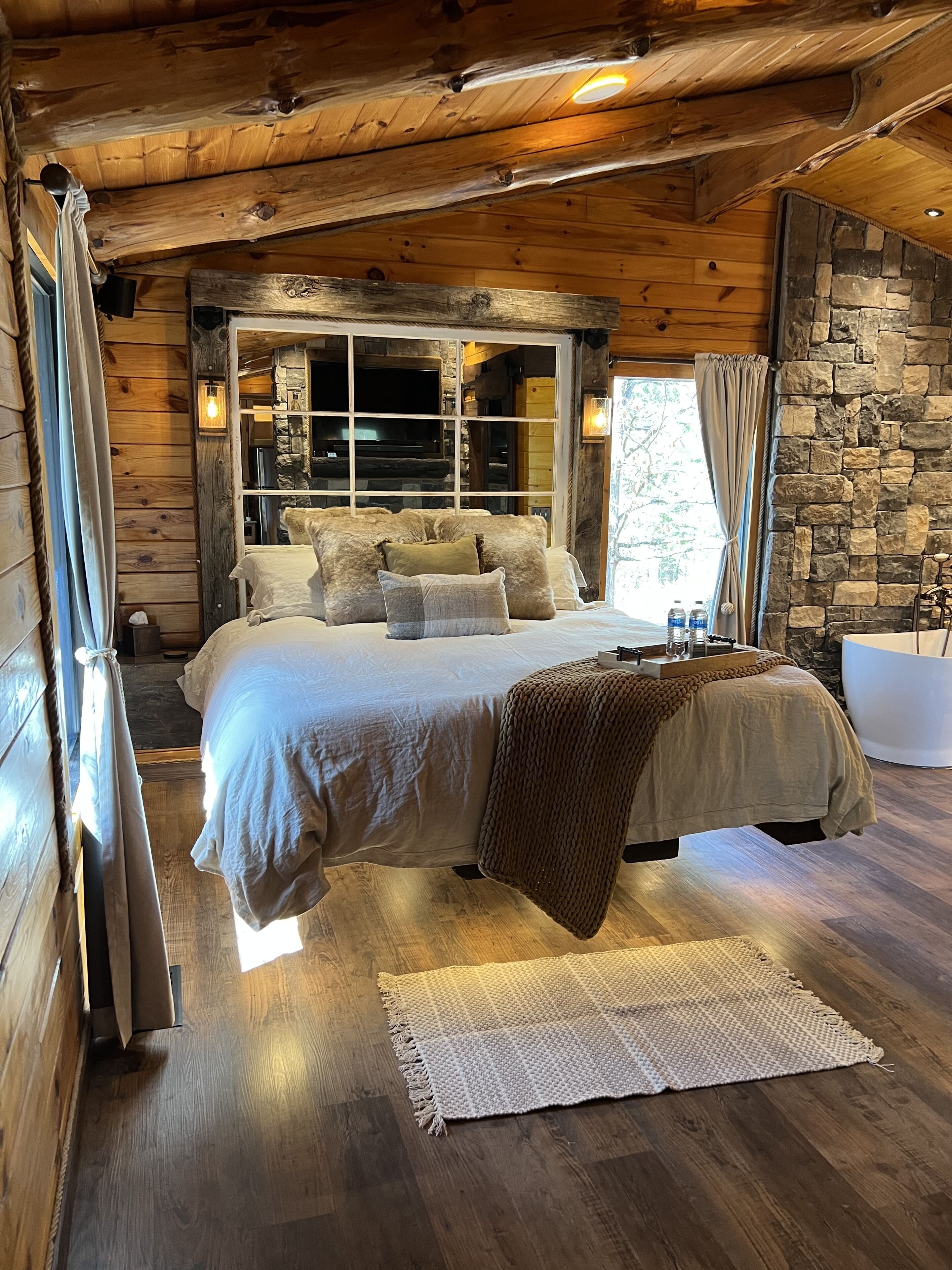 The Mountains Are Calling for a Romantic Getaway! Make a reservation for Mountain Romance Today!
