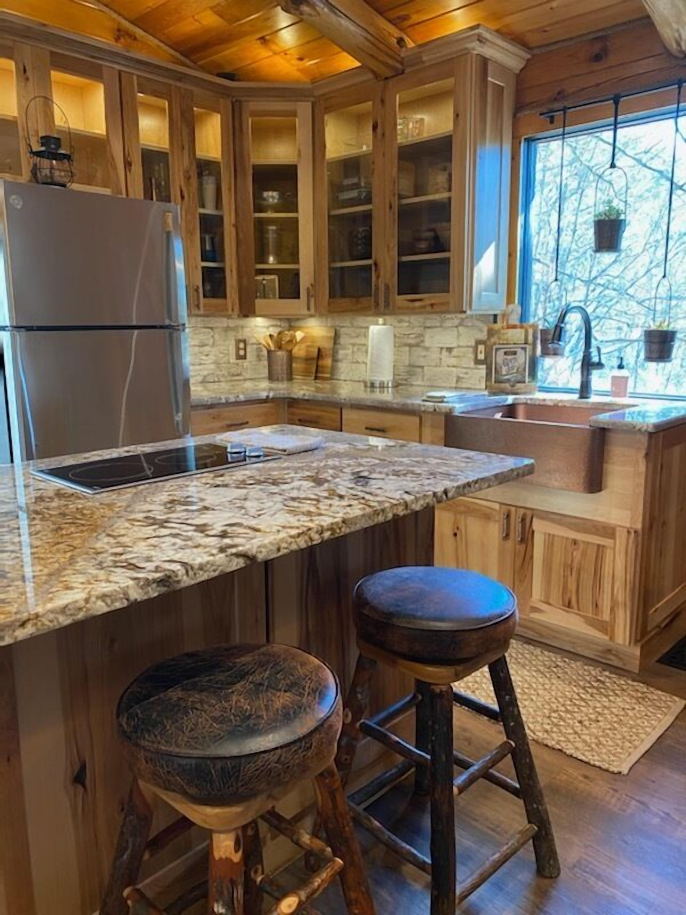 Mountain Romance Kitchen View 