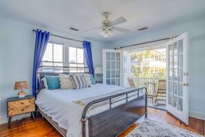 4 bedrooms, iron/ironing board, travel crib, WiFi