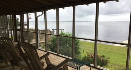 Waterfront Home laiturilla Albemarlen rannalla