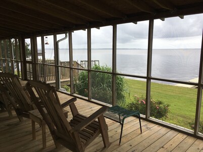 Waterfront Home with Pier on Albemarle Beach