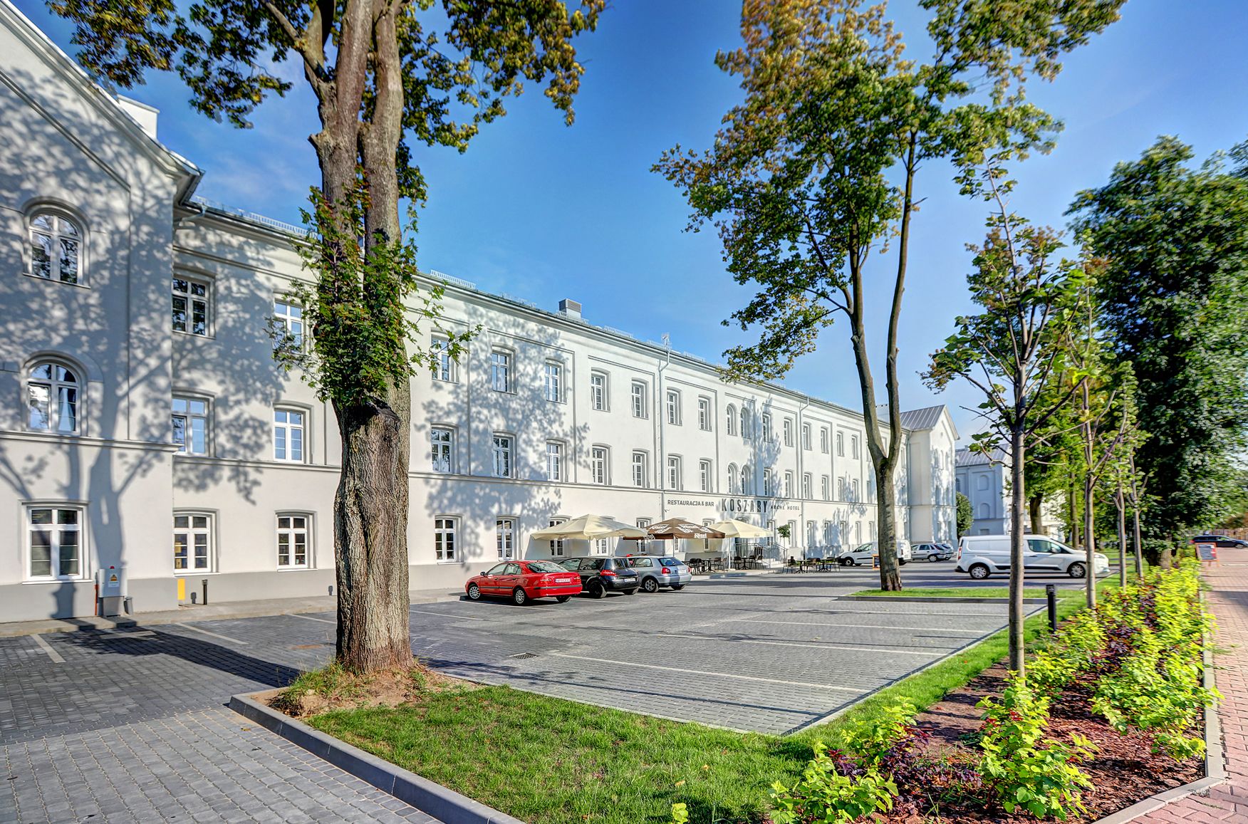 Facciata della struttura