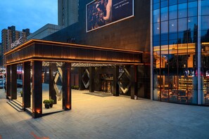 Blick von der Unterkunft