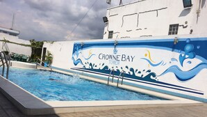 Outdoor pool - OFW at Crowne Bay Tower (Parañaque)