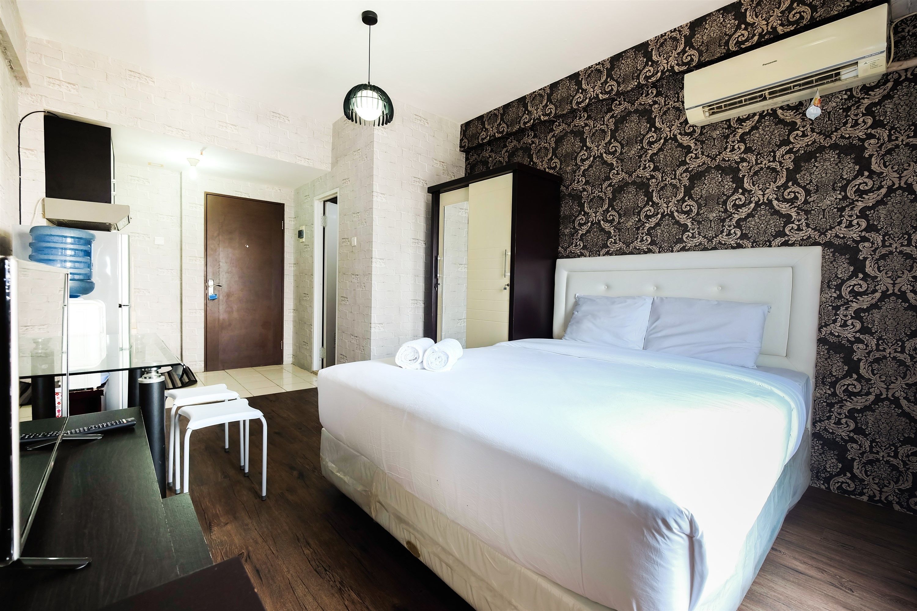 Apartemen 21 m² dengan 1 kamar tidur dan 1 kamar mandi pribadi di Sunter (Sunter Park View Studio Apartment By Travelio)