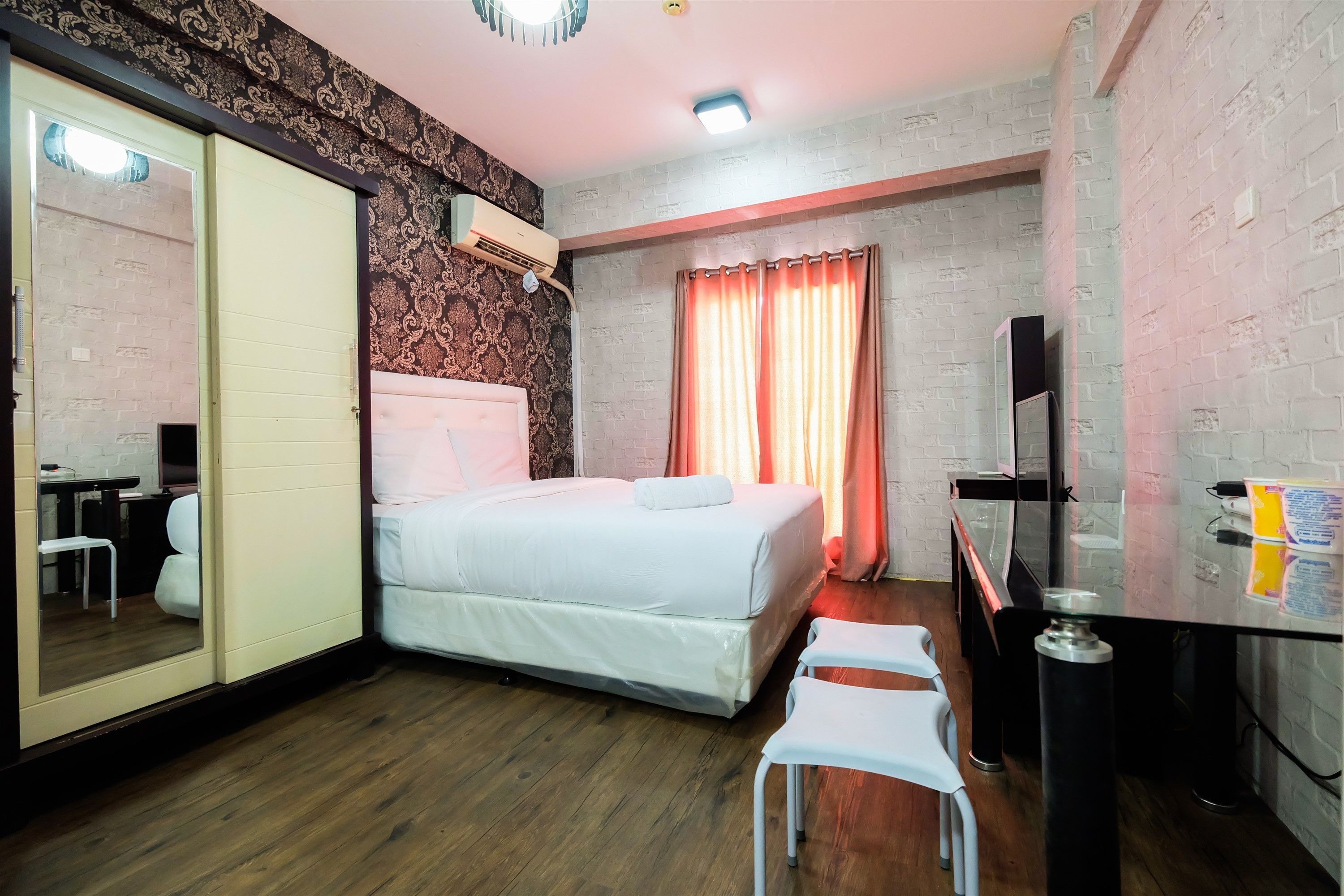 Apartemen 21 m² dengan 1 kamar tidur dan 1 kamar mandi pribadi di Sunter (Sunter Park View Studio Apartment By Travelio)