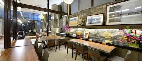 Sala de estar en el lobby