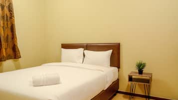 Apartamento, 2 quartos | 2 quartos, escrivaninha, ferros/tábuas de passar roupa, roupa de cama