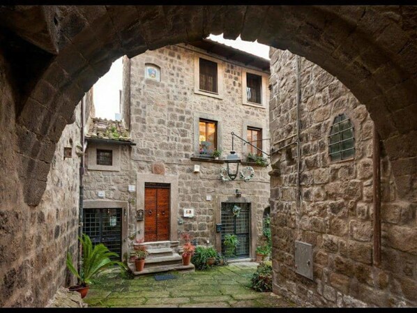 Entrée de l’hébergement