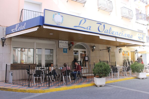 Façade de l’hébergement