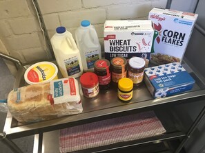 Free continental breakfast 