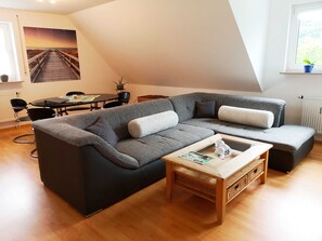 TV, DVD player - Apartment Walberlablick (Leutenbach)