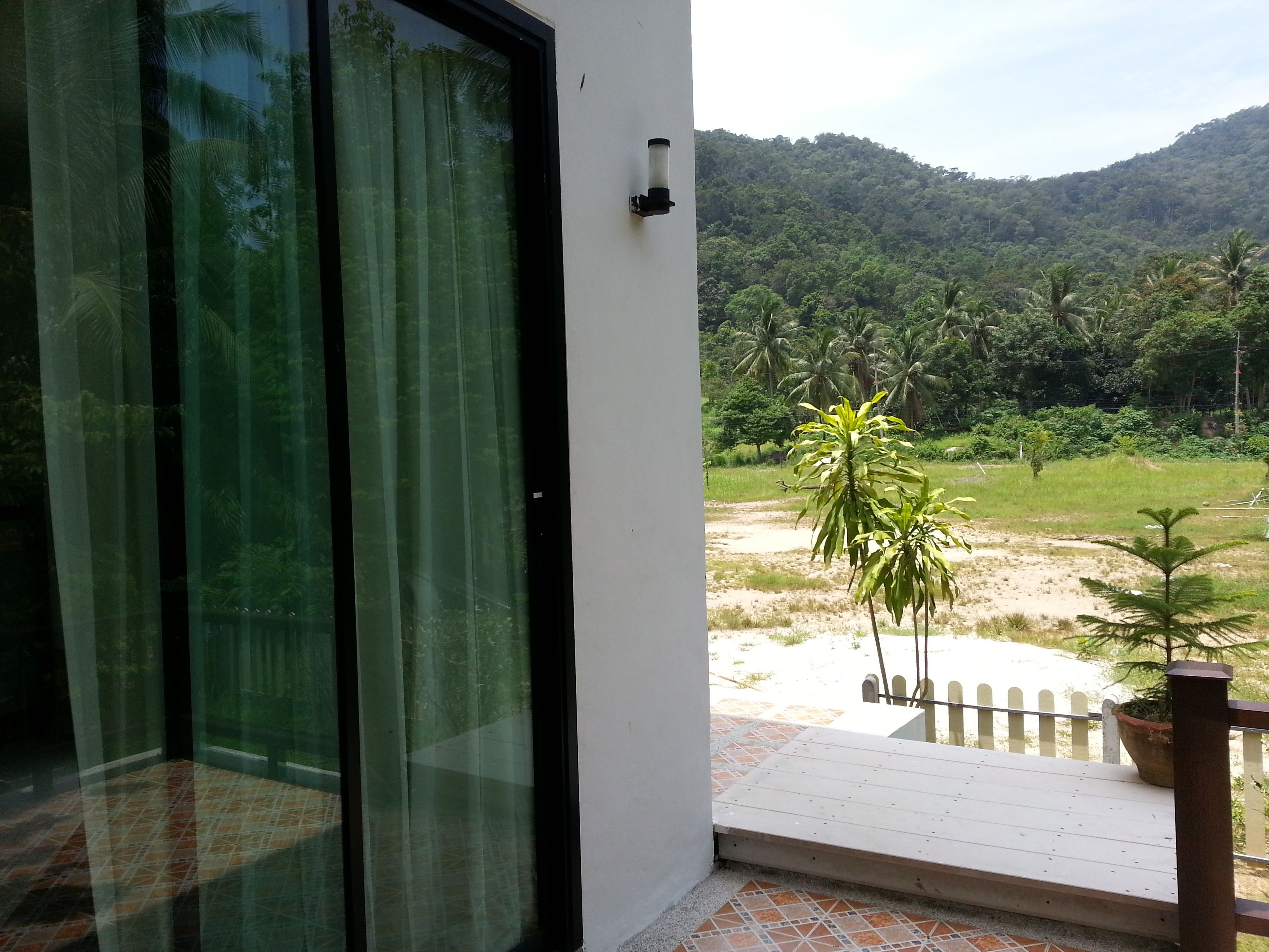 Útsýni frá gististað