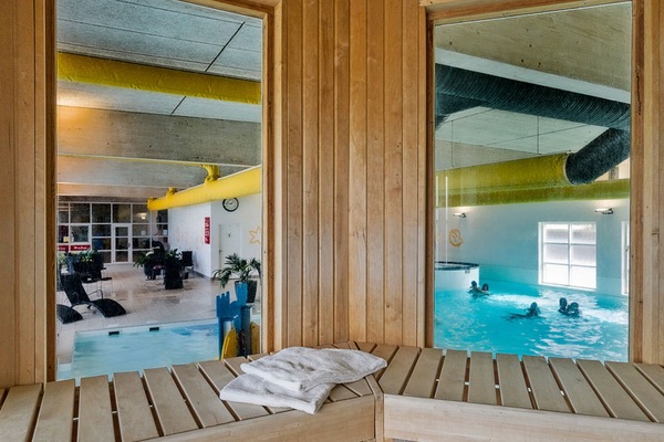 Indoor pool, seasonal outdoor pool