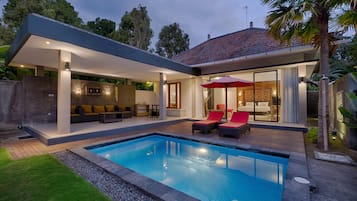 Luxury Villa, 1 Bedroom, Private Pool, Pool View | Floor plan