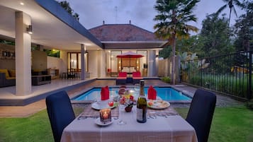 Luxury Villa, 1 Bedroom, Private Pool, Pool View | Floor plan