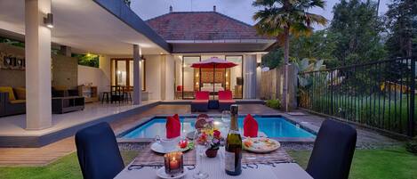 Luxury Villa, 1 Bedroom, Private Pool, Pool View | Floor plan