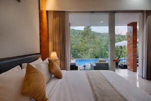 Villa, 2 Bedrooms, Private Pool, Valley View | View from room - Nadira Bali Villa (Munduk)