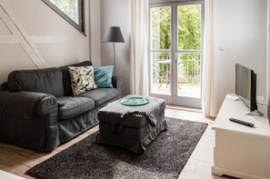 Departamento, 1 habitación, vista al parque (Goehren) | Decoración personalizada, wifi gratis y ropa de cama 