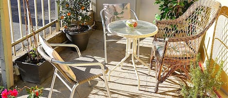 Comfort-Doppel- oder -Zweibettzimmer, Nichtraucher, Terrasse | Terrasse/Patio