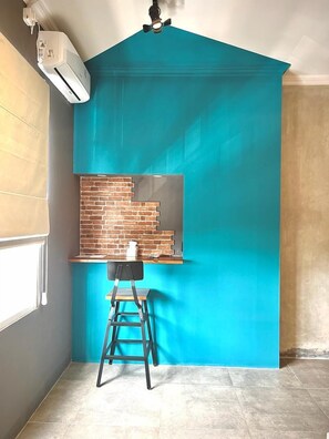 Arcadia Room | Escrivaninha, ferros/tábuas de passar roupa, Wi-Fi de cortesia