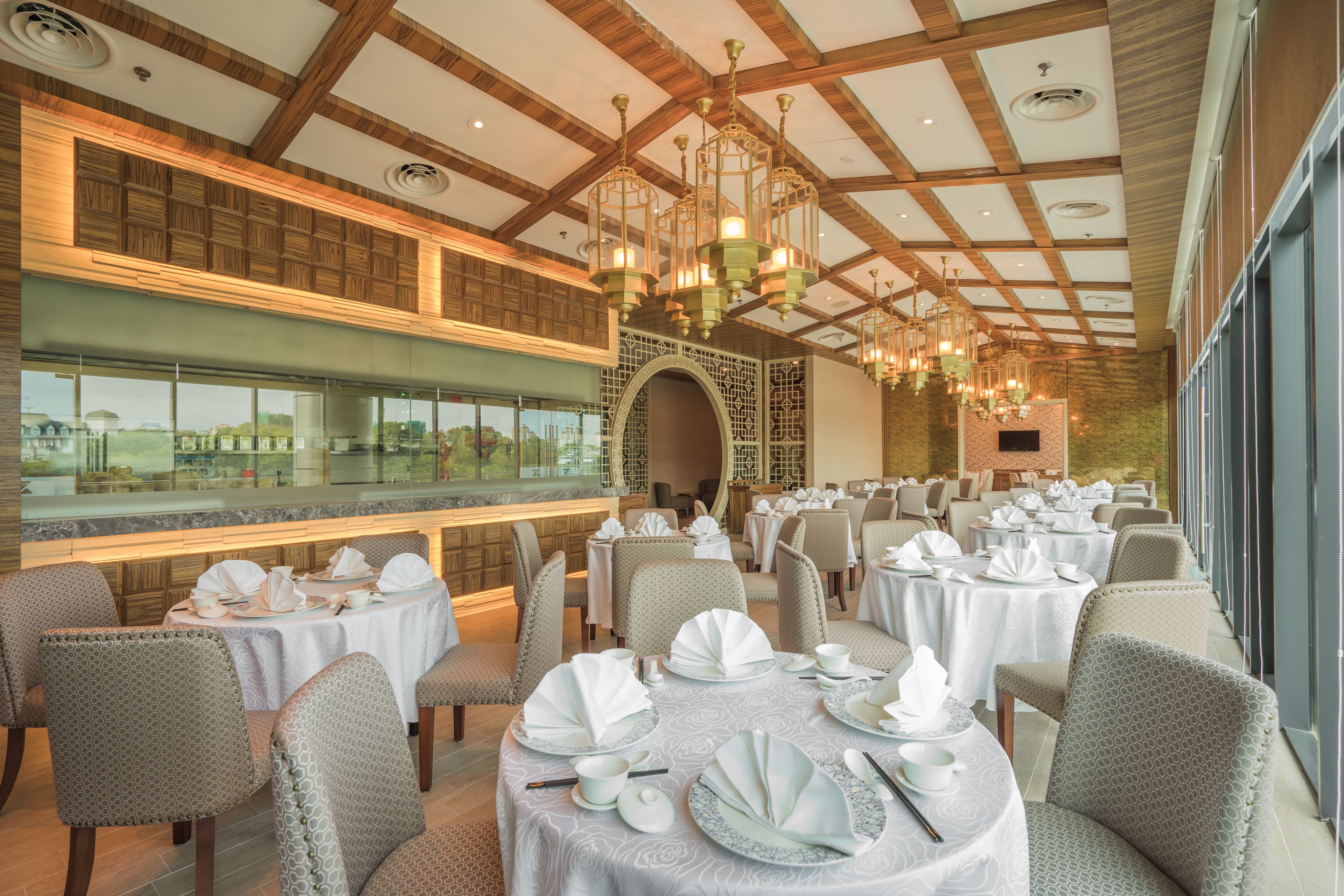 2 veitingastaðir, morgunverður í boði, kínversk matargerðarlist