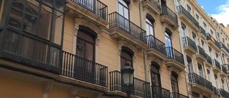 Facciata della struttura