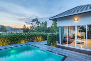 The Haven Krabi Pool Villa (3BDR) - V1 | 3 多间卧室、客房内保险箱、特色家居、办公桌