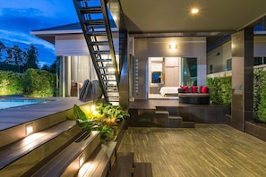 The Haven Krabi Pool Villa (3BDR) - V1 | 3 chambres, coffres-forts dans les chambres, ameublement personnalisé