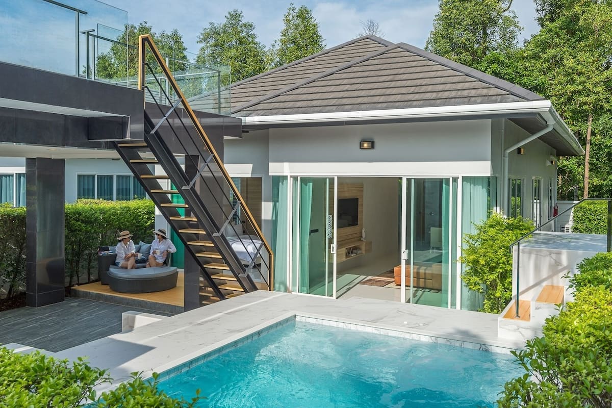 3 Bedrooms Premium Pool Villa (Villa 5) | 3 slaapkamers, een kluis op de kamer, individueel gemeubileerd