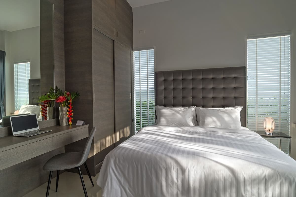 3 Bedrooms Private Pool Villa V3 | 3 slaapkamers, een kluis op de kamer, individueel gemeubileerd