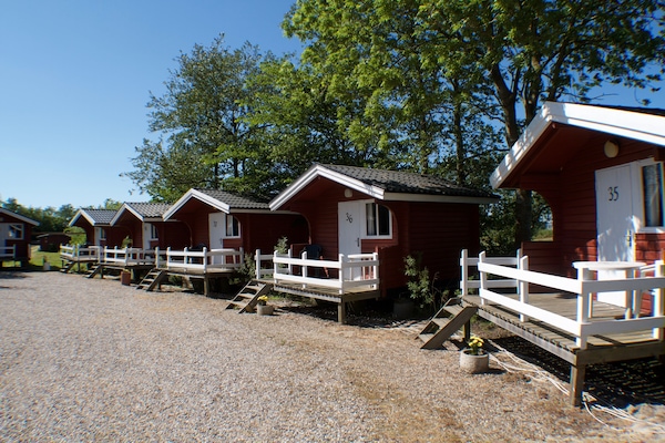 Overnatningsstedets indgangsparti