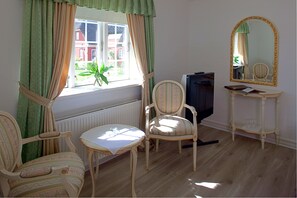 Junior Suite, Jetted Tub | Minibar, desk, blackout drapes, iron/ironing board