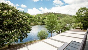 Panoramic Double Room, Balcony, River View | View from room - Hotel Mandat (Hradištko)