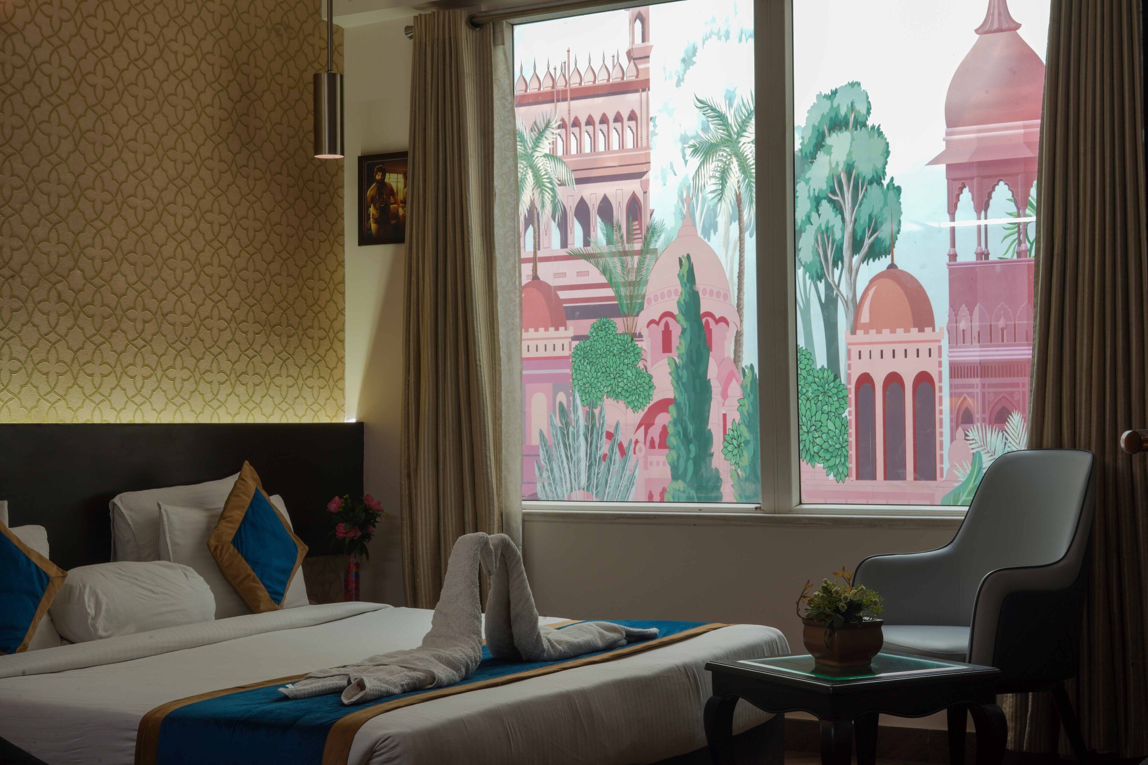 华丽客房 | 1 多间卧室、迷你吧、客房内保险箱、办公桌