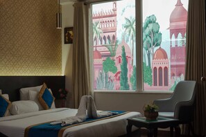 Deluxe-Zimmer | 1 Schlafzimmer, Minibar, Zimmersafe, Schreibtisch