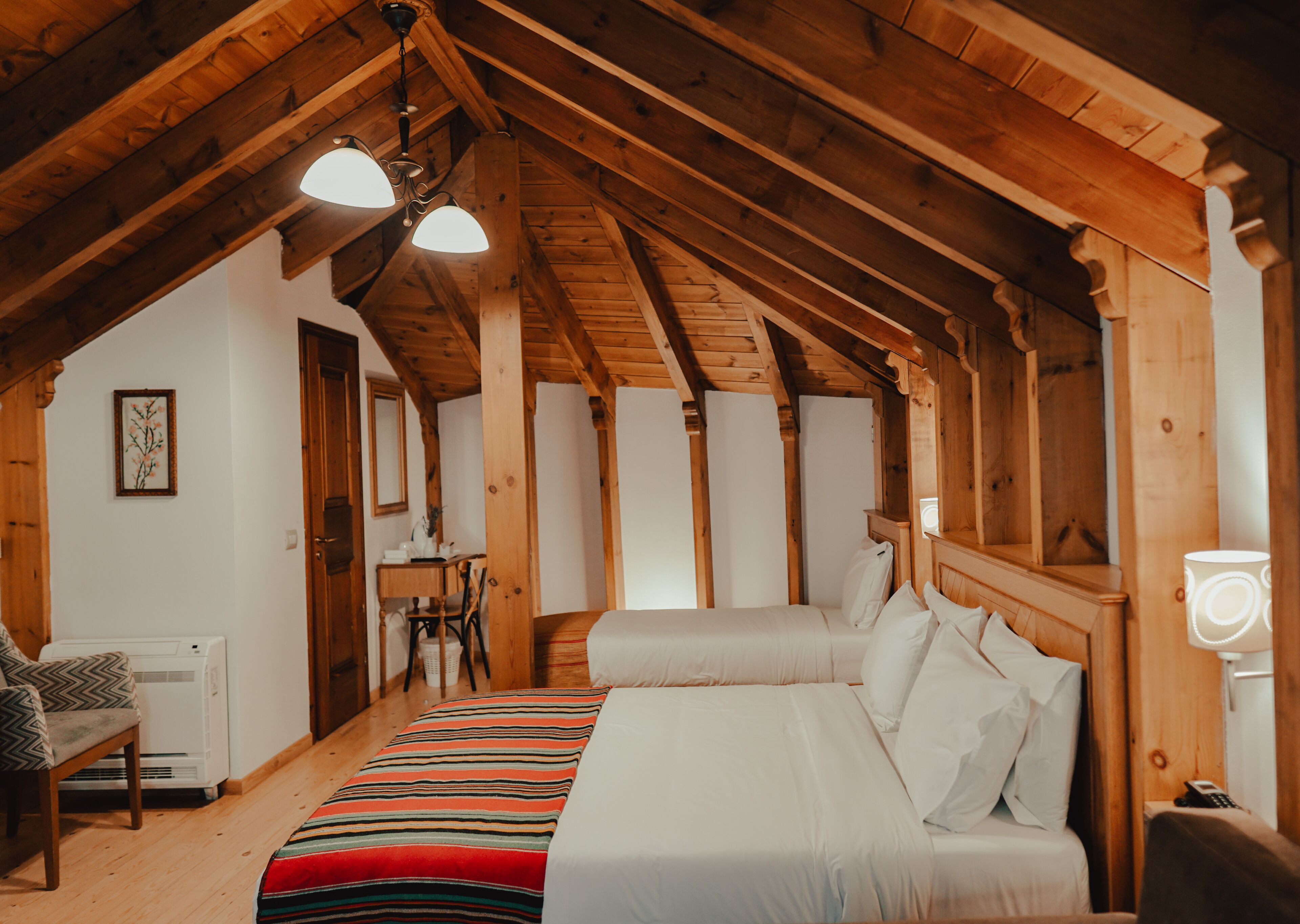 chalet | 1 bedroom, egyptian cotton sheets, premium bedding, down duvets
