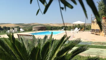 Seasonal outdoor pool, a rooftop pool