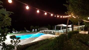 Seasonal outdoor pool, a rooftop pool