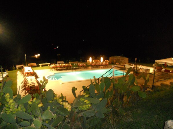 Seasonal outdoor pool, a rooftop pool