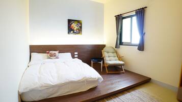 Standaard tweepersoonskamer (Cash Only) | 1 slaapkamer, luxe beddengoed, een bureau, extra bedden (toeslag)