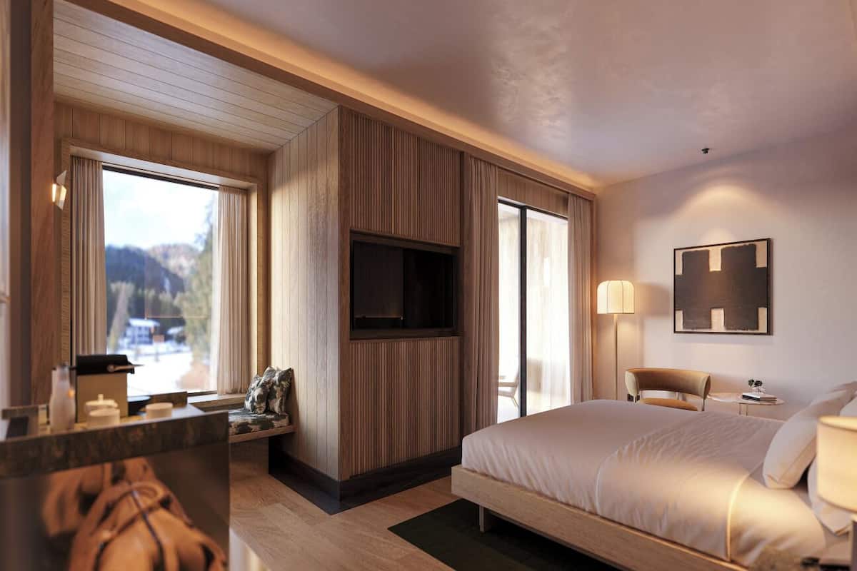 Studio, vue jardin | 1 chambre, literie hypoallergénique, minibar