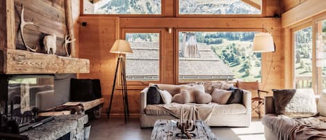 Taulutelevisio, takka