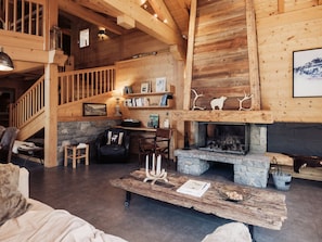 Interior - 4★ Chalet, 14 pers, steam room, near slopes, south terrace (La Clusaz)