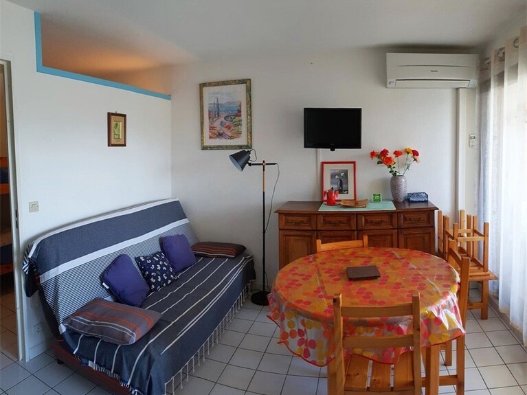 Appartement 2 Pièces Cabine 6 Pers. Près Plage - Parking, Climatisation - Sorède